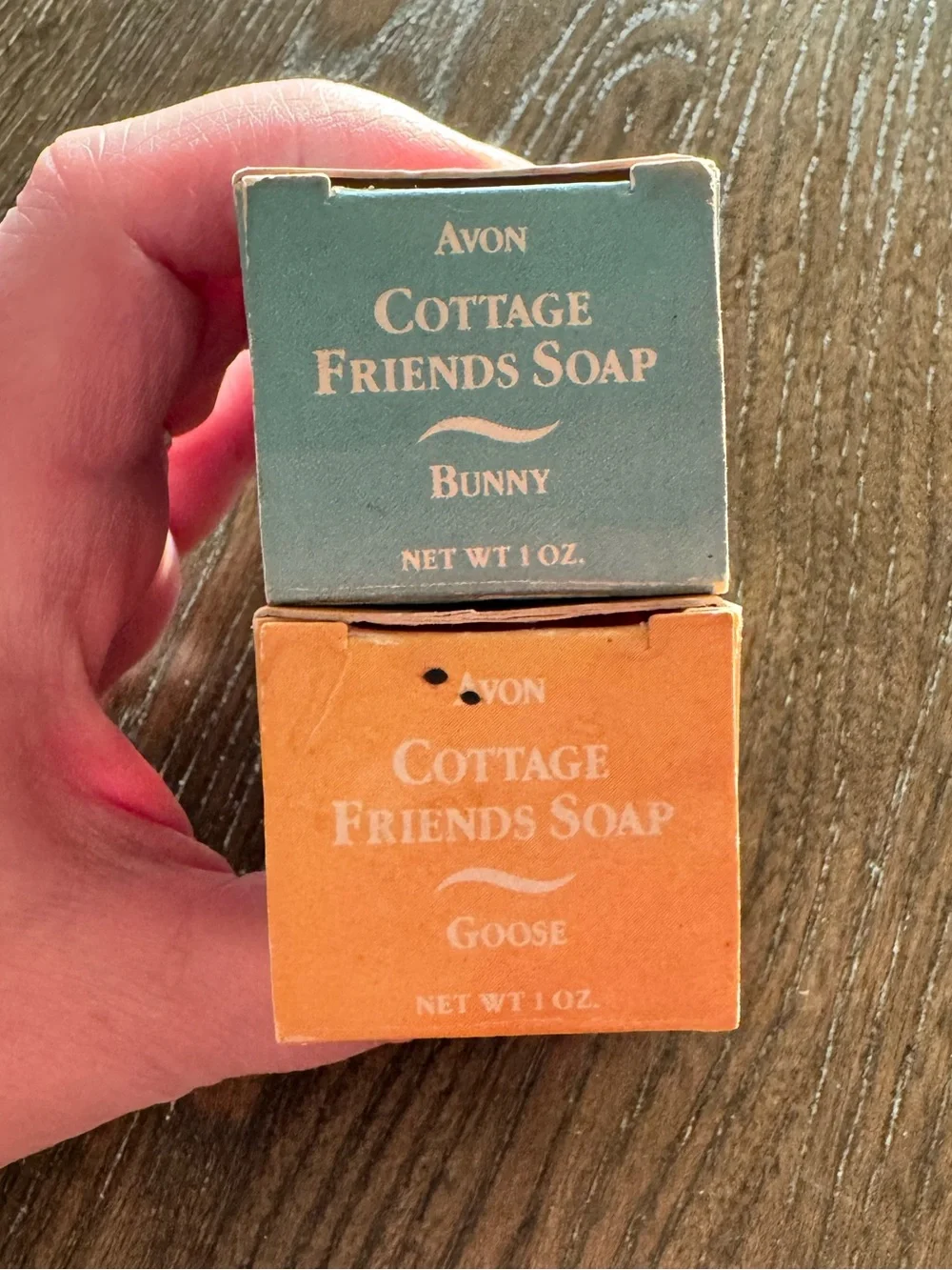 Avon Vintage Cottage Friends Soaps